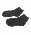Cotton Socks (Medium Length) - Free Size (Black)